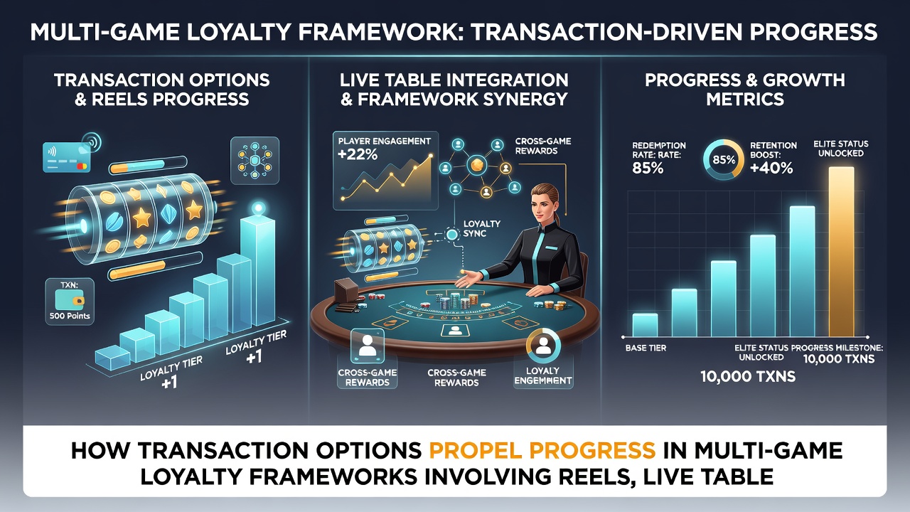 Verknüpfung von Transaktionen mit Live-Tischen und Sportmärkten in Loyalty-Systemen