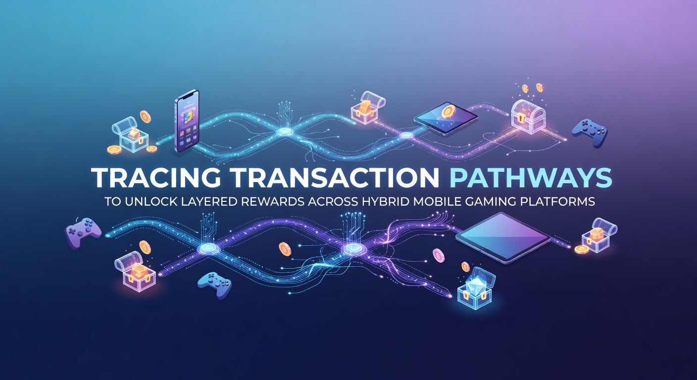 Übersicht über Transaktionspfade und Belohnungsebenen in hybriden mobilen Gaming-Plattformen mit Fokus auf Slots, Live-Interaktionen und Sportwetten